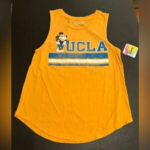 Disney UCLA Collegiate T-Shirt Sleeveless Women’s Size Medium NWT
